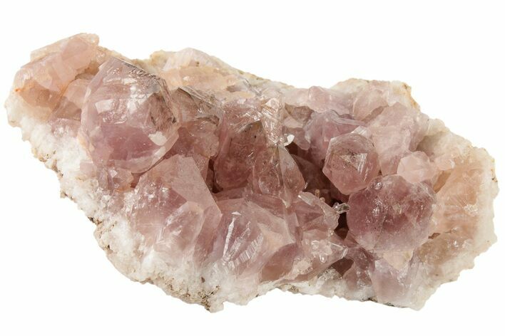 Beautiful, Pink Amethyst Geode Section - Argentina #195361